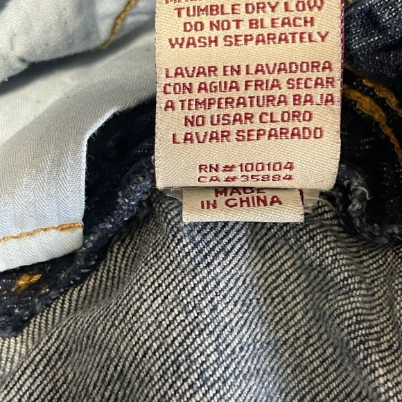 Revolt NWT Revolution Skinny Jeans Navy tie-dye Juniors/women size 9 - Picture 5 of 6